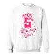 Kids 5Th Birthday Outfit Girl 5 Year Old Rodeo Western Cowgirl Sweatshirt