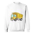 Kids Birthday Boy 4 Four Construction Truck 4Th Birthday Toddler Sweatshirt