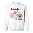 Kinder Boo Crew Kindergarten Boo Crew Kindergarten Halloween Sweatshirt