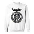 Napier Clan Scottish Name Coat Of Arms Tartan Sweatshirt