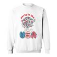 Party In The Usa 4Th Of July Patriotic Disco Ball Retro Patriotic Funny Gifts Sweatshirt