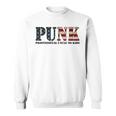 Punk Professional Uncle No Kids Funny Uncle American Flag Gift For Mens Sweatshirt