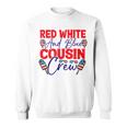 Red White And Blue Cousin Crew Cousin Crew Funny Gifts Sweatshirt