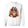 Smokey Coonhound Dog Tennessee Orange Sweatshirt