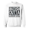 Straight Outta Elementary School Boys Girl Graduation 2023 Sweatshirt