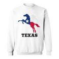 Texas Flag Rodeo Cowboy Cowgirl For Men For Women Sweatshirt