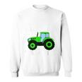 Never Underestimate An Old Man With A Tractor Driver Farmer Sweatshirt