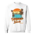 Virginia Beach Virginia Summer Vacation Palm Trees Sunset Vacation Funny Gifts Sweatshirt