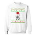 Zebra Ugly Christmas Sweater Sweatshirt