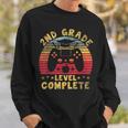 2Nd Grade Level Complete Class Of 2023 Graduation Funny Sweatshirt Gifts for Him