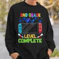 2Nd Grade Level Complete Last Day Of School Graduation Sweatshirt Gifts for Him