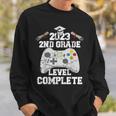 2Th Grade Graduation For Boys Him 2023 Level Complete Sweatshirt Gifts for Him