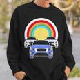 3 Cars Race Automobile Roadtrip Travel Car Drive Graphic Cars Funny Gifts Sweatshirt Gifts for Him