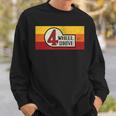 4 Wheel Drive Vintage 4X4 Overland Emblem With Stripes 4Wd Sweatshirt Gifts for Him