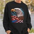 4Th Of July Bald Eagle Mullet American Flag Patriotic 4Th Of Patriotic Funny Gifts Sweatshirt Gifts for Him