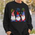 4Th Of July Funny Patriotic Gnomes Sunglasses American Usa Sweatshirt Gifts for Him