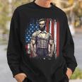 4Th Of July Patriotic Funny Abraham Lincoln Graphic July 4Th Sweatshirt Gifts for Him