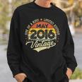 5Th Birthday Gifts 5 Years Old Retro Born In May 2016 Sweatshirt Gifts for Him