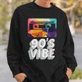 90S Vibe Vintage Retro Aesthetic Costume Party Wear Gift 90S Vintage Designs Funny Gifts Sweatshirt Gifts for Him