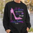 A Queen Was Born In July 1978 Happy 45Th Birthday To Me Sweatshirt Gifts for Him
