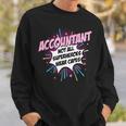 Accountant Superhero Cute Comic Idea Sweatshirt Gifts for Him