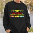 Air Force Vietnam Veteran Us Veterans Old Men Gift Sweatshirt Gifts for Him