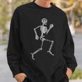 Anatomy Labels Human Skeleton Running Bone Names For Geeks Sweatshirt Gifts for Him