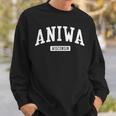 Aniwa Wisconsin Wi College University Sports Style Sweatshirt Gifts for Him