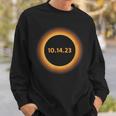 Annular Solar Eclipse 2023 October 14 Astronomy Lover Sweatshirt Gifts for Him