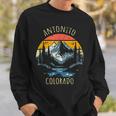 Antonito Colorado Usa Retro Mountain Vintage Style Sweatshirt Gifts for Him