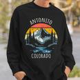 Antonito Colorado Usa Retro Style Mountain Sweatshirt Gifts for Him