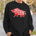 Arkansas Hog Hunting Animal Wild Boar Vintage Sweatshirt Gifts for Him