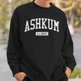 Ashkum Illinois Il College University Sports Style Sweatshirt Gifts for Him