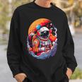 Astronaut In Space Astronaut With Planets Spaceman Sweatshirt Gifts for Him