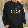 Astronomy Lovers 40824 Total Solar Eclipse 2024 Sweatshirt Gifts for Him