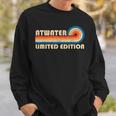 Atwater Surname Retro Vintage 80S 90S Birthday Reunion Sweatshirt Gifts for Him