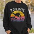 Australia Gday Mate Funny Kangaroo Australian Symbol Sweatshirt Gifts for Him