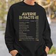 Averie Name Gift Averie Facts Sweatshirt Gifts for Him