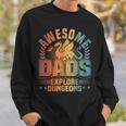 Awesome Dads Explore Dungeons Rpg Gaming & Board Game Dad Sweatshirt Gifts for Him