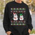 Bagpipes Ugly Christmas Sweater Elf Santa Penguin Matching Sweatshirt Gifts for Him