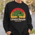 Banyan Tree Lahaina Maui Hawaii Sweatshirt Gifts for Him