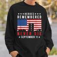 Basic Design American Flag Heroes Remember Day 911 Sweatshirt Gifts for Him