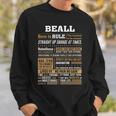 Beall Name Gift Beall Born To Rule Sweatshirt Gifts for Him