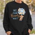We Can Bearly Wait Gender Neutral Baby Shower Party Sweatshirt Gifts for Him