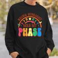 Being Straight Was My Phase Groovy Lgbt Pride Month Gay Les Sweatshirt Gifts for Him