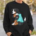 Bernese Mountain Dog I Love Dad Funny Dog Fathers Day Gift For Mens Sweatshirt Gifts for Him
