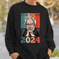 Bernie Sanders For President 2024 Feel The Bern Progressive Sweatshirt Gifts for Him