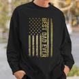 Best Dad Ever Fathers Day Us American Flag Fathers Day Sweatshirt Gifts for Him
