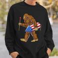 Bigfoot Fireworks 4Th Of July Funny Boys Men Sasquatch Lover Sasquatch Funny Gifts Sweatshirt Gifts for Him