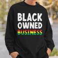 Black Owned Business African American Entrepreneur Owner Sweatshirt Gifts for Him